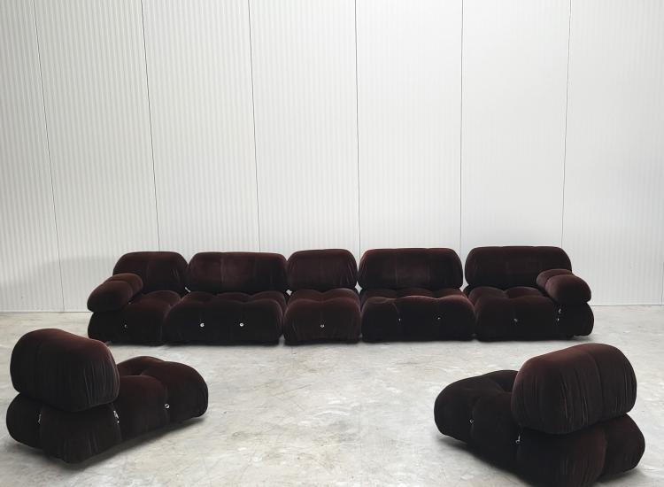 Camaleonda Seating Group Sofa Modular Mario Bellini C&B B&B Italia 1970s 1st edition original Interior Aksel Design Lifestyle Home NYC London Paris Dubai Doha Milano