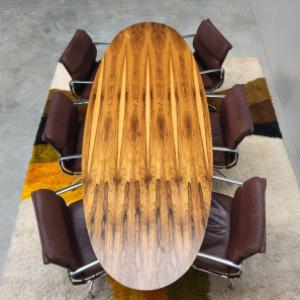 Vitra Herman Miller Segmented Conference Table Santos Rosewood Interior Aksel Design Fashion Madrid Milano Paris Monaco