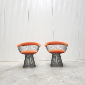 Warren Platner Side Chair Sessel Knoll Interior Aksel Design Project Office Paris London Dubai Collector NYC