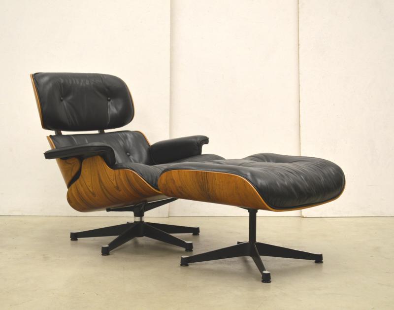 Herman Miller Eames Lounge Chair Ottoman 