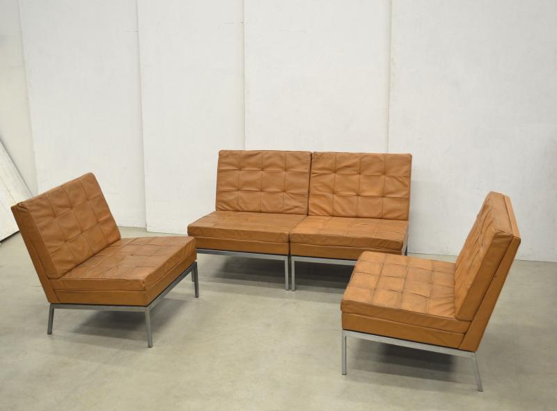 Florence Knoll Model 65 Bench Chair Cognac Knoll Interior Aksel Aachen Design Buy Sell Furniture
