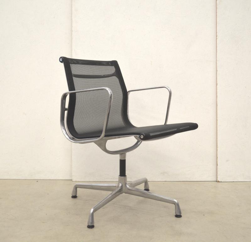 Vitra EA108 Alu Chair Netz Schwarz Black Interior Aksel Design Classics Ankauf Verkauf Aachen London