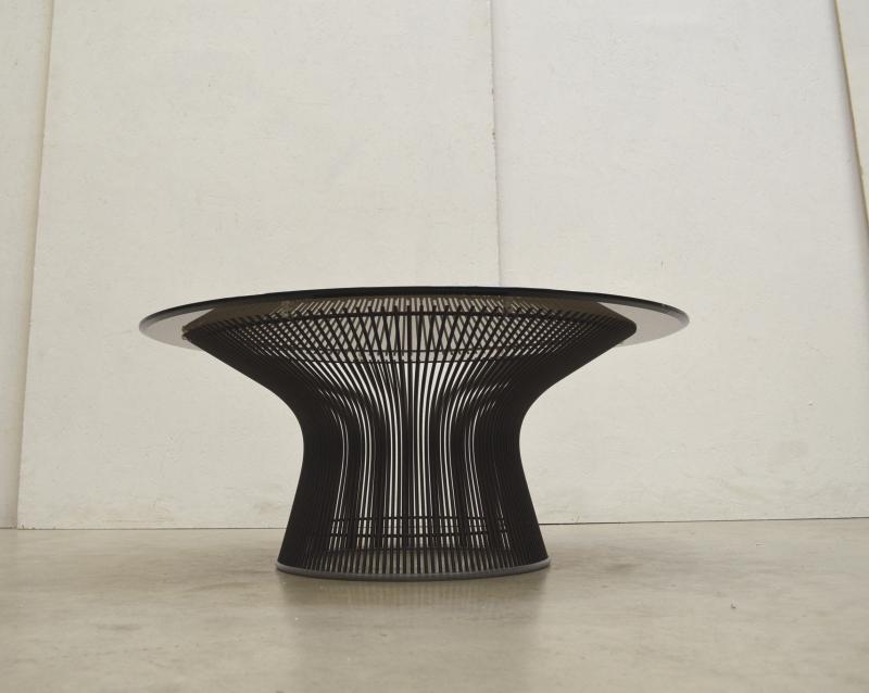 Warren Platner Bronze Coffee Table Tisch Knoll Interior Aksel Aachen Designklassiker