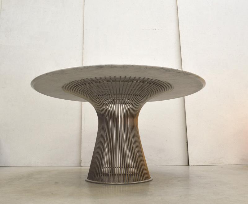 Warren Platner Marble Dining Table Knoll Interior Aksel Aachen Design Paris London Delivery Design Furniture