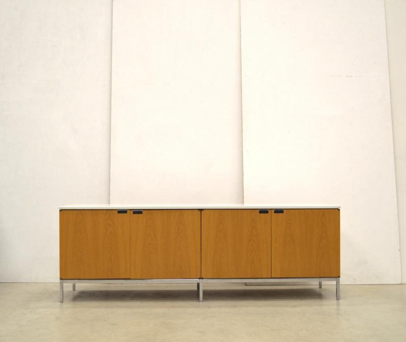 Florence Knoll Sideboard Credenza Marble Interior Aksel Aachen Design Classics Buy Sell New York Barcelona Paris Knokke