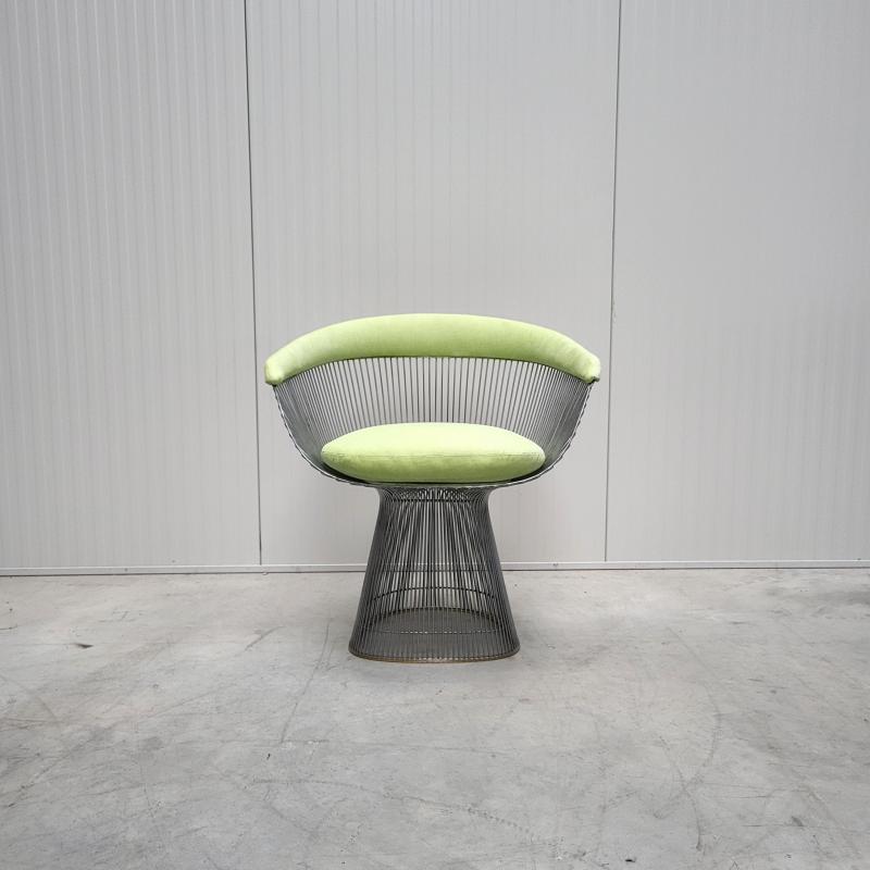 Warren Platner Knoll Armchair Side Chair Vintage Interior Aksel Aachen Design Classics NYC Amsterdam Paris Bruxelles Fair