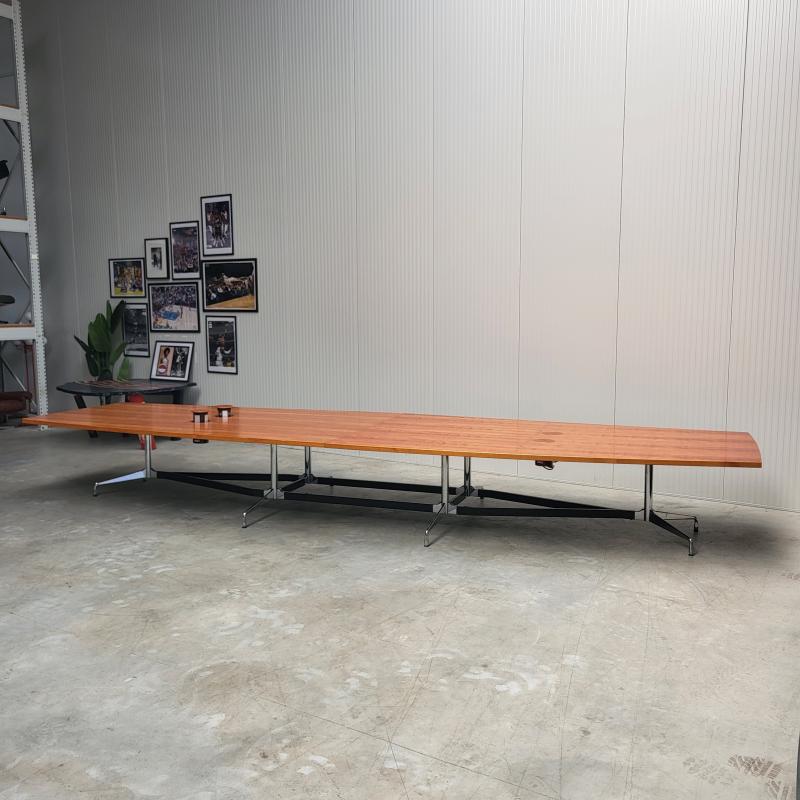 Giant 600cm Vitra Eames Conference Table Interior Aksel Design Dubai Paris Project Qatar London 